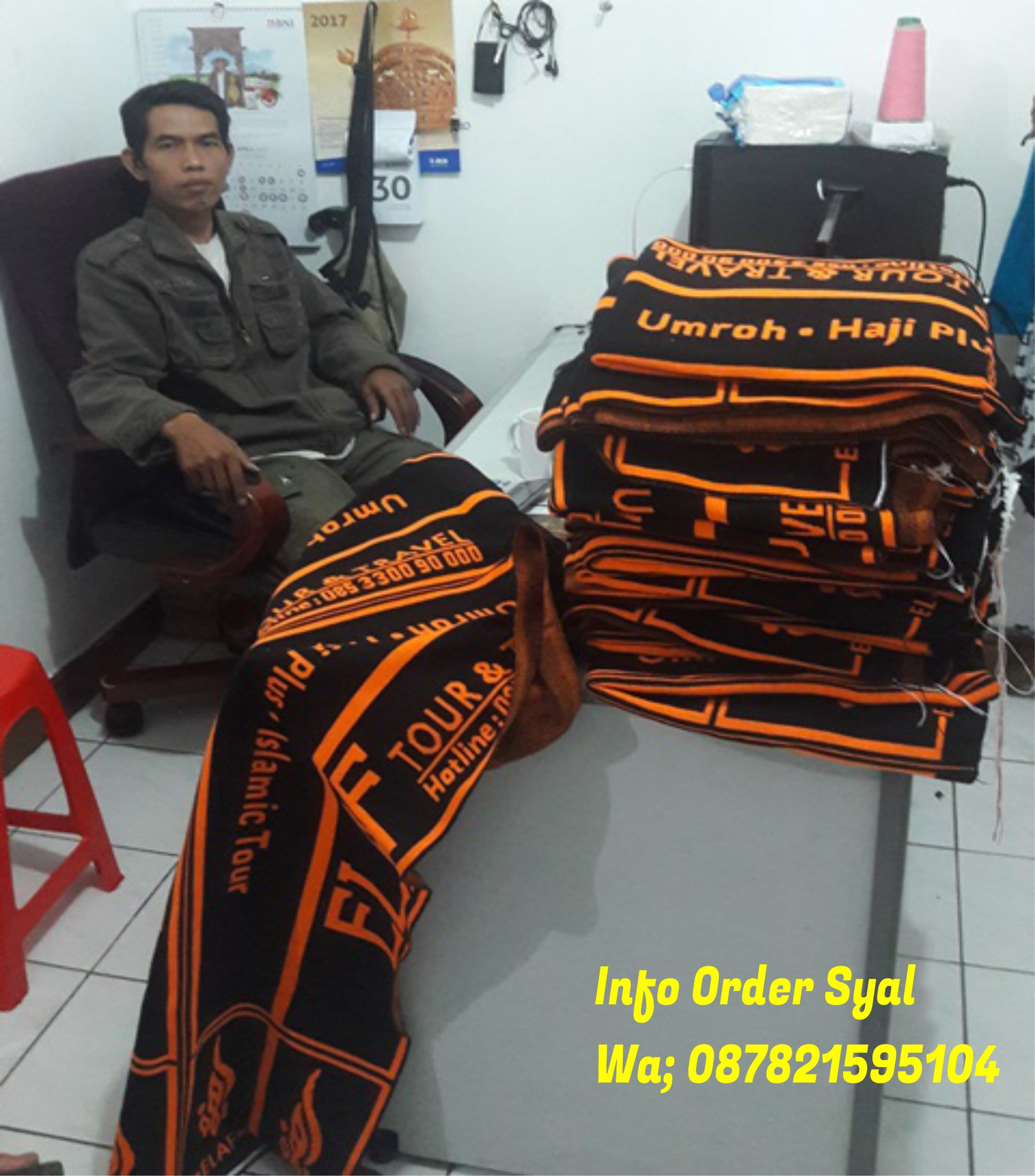 vendor syal rajut